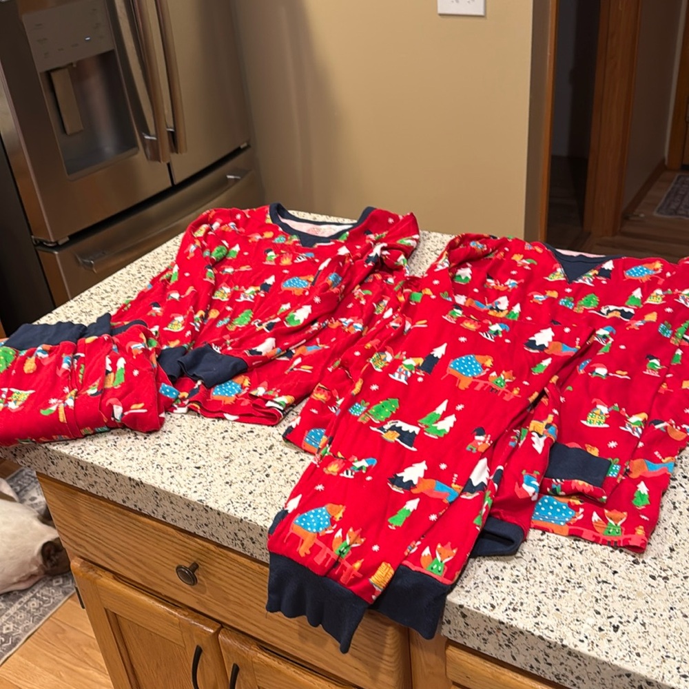 Set of two holiday pajamas women medium